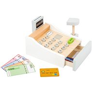 Small foot Cash Register White - Toy Cash Register