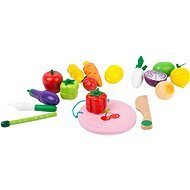 Small Foot Spielset Obst und Gemüse - Kinderküchen-Lebensmittel