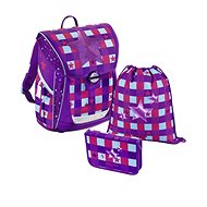 Baggymax Fabby Pink Star - School Set