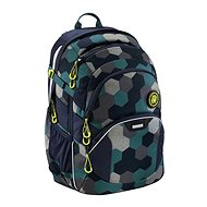 Coocazoo JobJobber2 Blue Geometric Melange - School Backpack