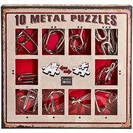 Set of 10 Metal Puzzles (LINE ITEM) - Brain Teaser