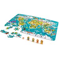 Hape World Map 2-in-1 - Jigsaw Puzzle