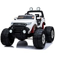Ford Ranger Monster Truck 4 × 4, biely - Elektrické auto pre deti