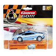 Autó Carrera GO!!! Lamborghini Huracan rendőrautó - Pályaautó