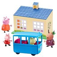 Peppa Pig School and School Bus - Figure and Accessory Set