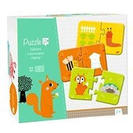 Avenue Mandarine Duo Puzzle Animals and their Dwellings - Jigsaw