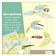 Avenue Mandarine Large Decopatch Bird Box And Birds Decoration - Creative Kit