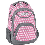 Paso Dots - Pink - School Backpack