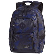 Flock Camo Blue - School Backpack