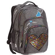 Bar Heart - School Backpack