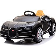 Bugatti Chiron - fekete - Elektromos autó gyerekeknek