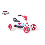 Berg Buzzy - Bloom, light blue with flowers - Pedal Quad