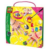 SES Painting Fashion Rings and Bracelets - Jewellery Making Set