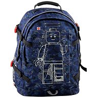 LEGO Mini-figures Blue Camo Tech Teen - City Backpack