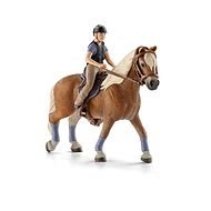 Schleich Rekreációs lovas lóval - Figura