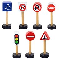 Wooden road signs - Expansion for Cars, Trains, Models