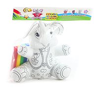 Colour Washable Graffiti Elephant - Creative Toy