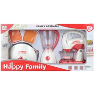 Set of kitchen appliances on faucet - mixer - Toy Appliance