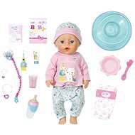 BABY born Bath Soft Touch Baby girl with Toothbrush Accessories - Doll