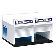 Carrera 21104 Buildings - Pit Stop Lane Double Garage Building - Slot Car Track Accessory