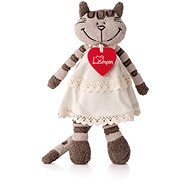 Lumpin Mačka Angelique v šatách - Plyšová hračka