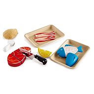 Hape Meat Cutting Set - Toy Kitchen Food