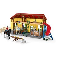 Schleich Farm World 42485 - Pferdestall - Figuren-Set und Zubehör