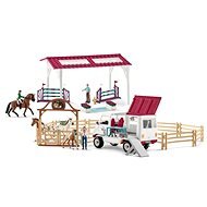 Schleich 72140 Special Large Set with Mobile Vet and Riding Stable - Figure Accessories