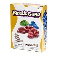 Kinetický piesok 3 kg - červený, modrý, zelený - Modelovacia hmota