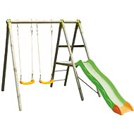 Trigano 2 seats + 1 slide 180 cm + platform - Swing