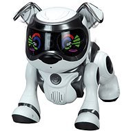 Cobi Teksta robot kutya hangvezérléssel - fekete - Interaktív játék