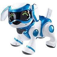 Cobi Teksta robot kutya hangvezérléssel - kék - Robot