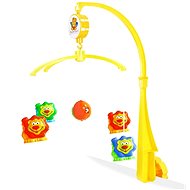 Rappa Carousel over bed elephant and lion with melody - Cot Mobile