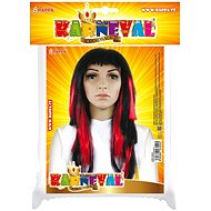 Rappa Wig black-black adult - Wig