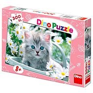 DINO puzzle - szürke kiscica - Puzzle
