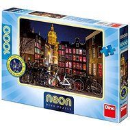 Dino Night Amsterdam Neon - Jigsaw