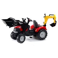 Case IH Puma red tractor with front and rear spoiler - Pedal Tractor 