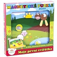 Teddies Magnetic Puzzle My first Animals - Building Set