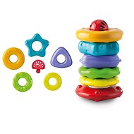 Teddies Skládanka pyramid - Baby Toy