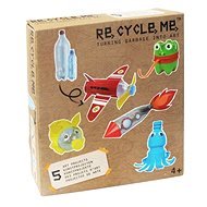 Re-cycle me szett fiúknak – PET palack - Csináld magad készlet gyerekeknek