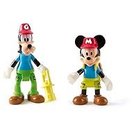 Micro Trading Mickey Mouse and Goofy Researchers with Accessories - Figures