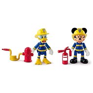 Mikro Trading Mickey Mouse a Donald záchranáři s doplňky - Figure