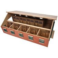 Mikro Trading Kids Globe Horse stables - Wooden Model