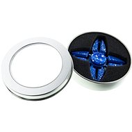 Fidget Spinner aluminum blue-white - Fidget Spinner