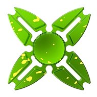 Fidget Spinner aluminum green - Fidget Spinner