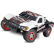 Traxxas Slash 4WD VXL TQi BlueTooth Ready OBA TSM black and white - Remote Control Car