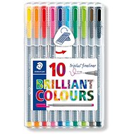 Staedtler Triplus Broadliner 338 Box 10 colours - Felt Tip Pens