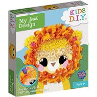 Rappa The Image of a Lion with Textiles - Craft for Kids