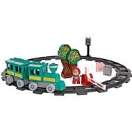 PlayBig Bloxx Mása és Medve a vonaton - Építőjáték