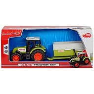 Dickie CLAAS pótkocsis traktor - Játék autó